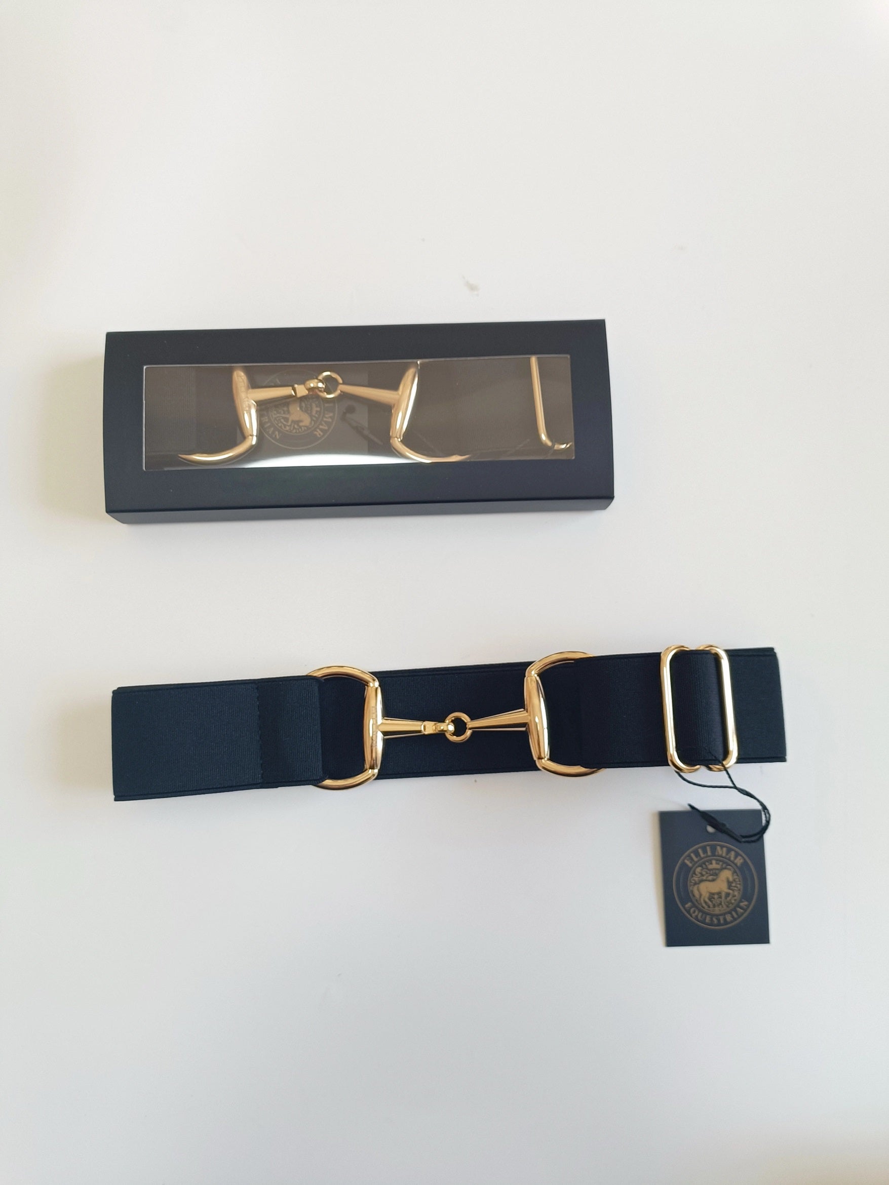 ElliMar – Elastyczny pasek do spodni z motywem wędzidła